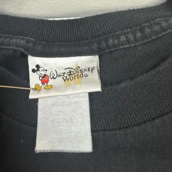 Star Wars Mickey Mouse Mens Shirt Extra Large Black Short Sleeve Walt Disney - Picture 3 of 4